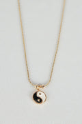Balance - Collar con dije de yin yang