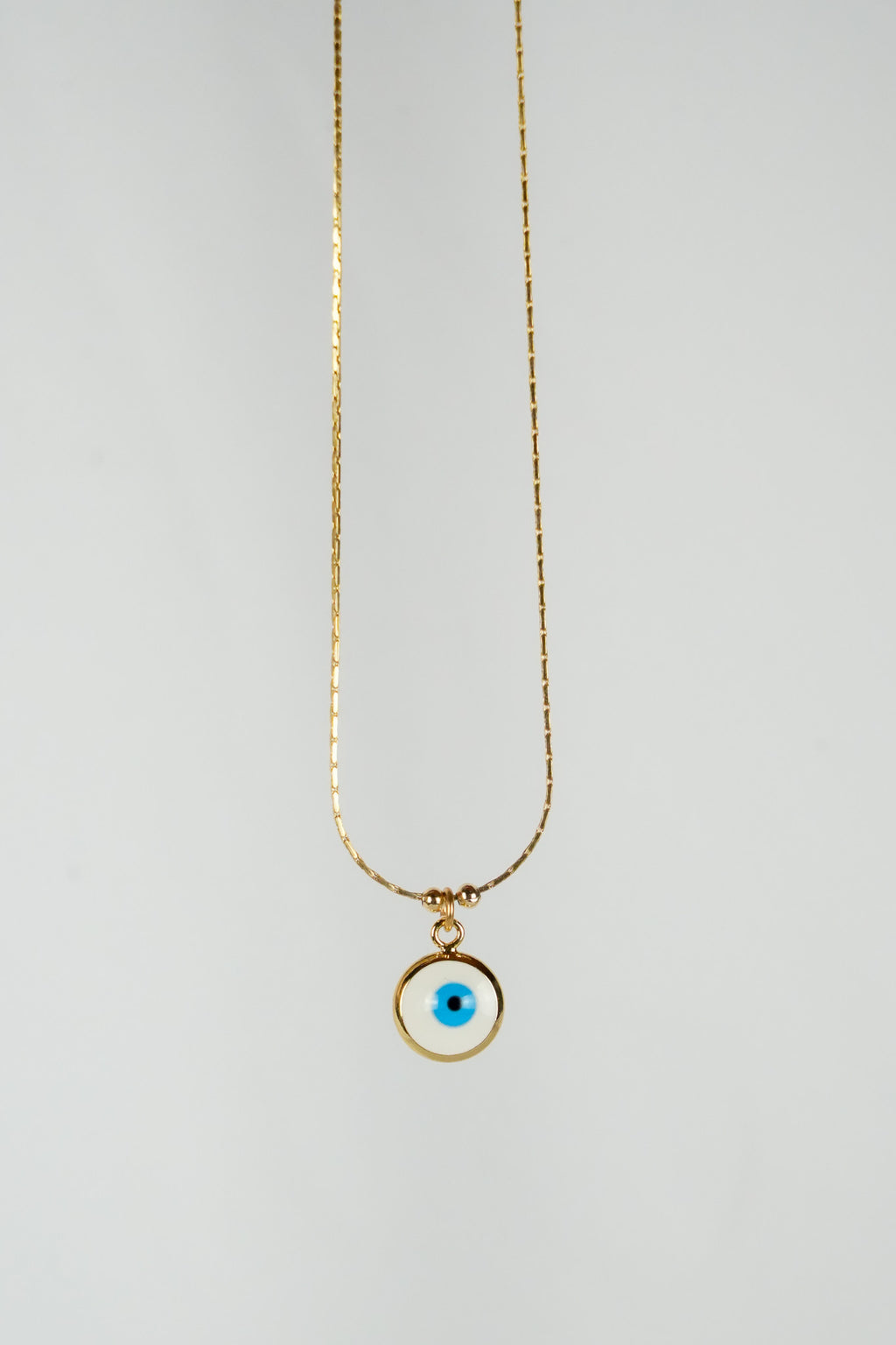 Protección - Collar con dije de ojo turco