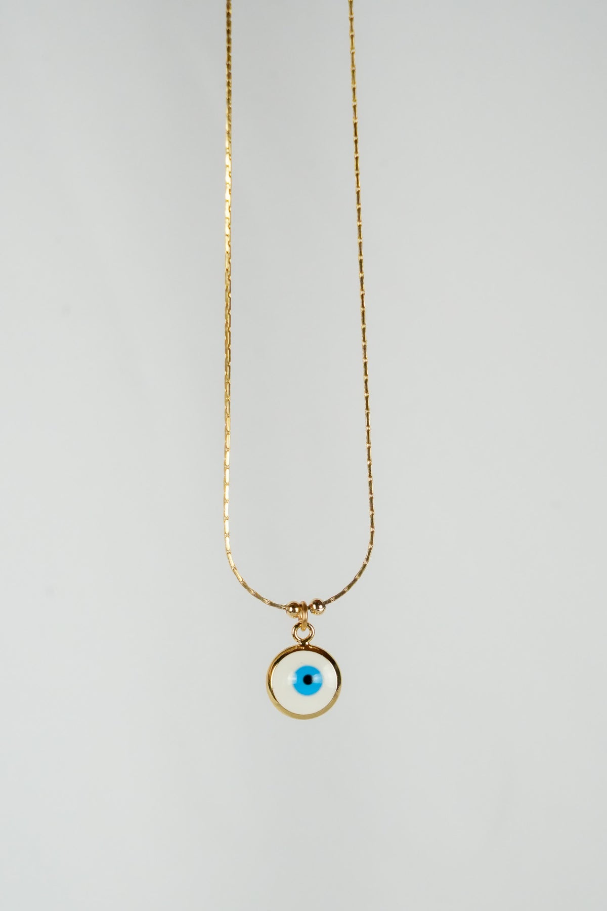 Protección - Collar con dije de ojo turco