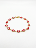 Nazar | Pulsera de ojos rojos