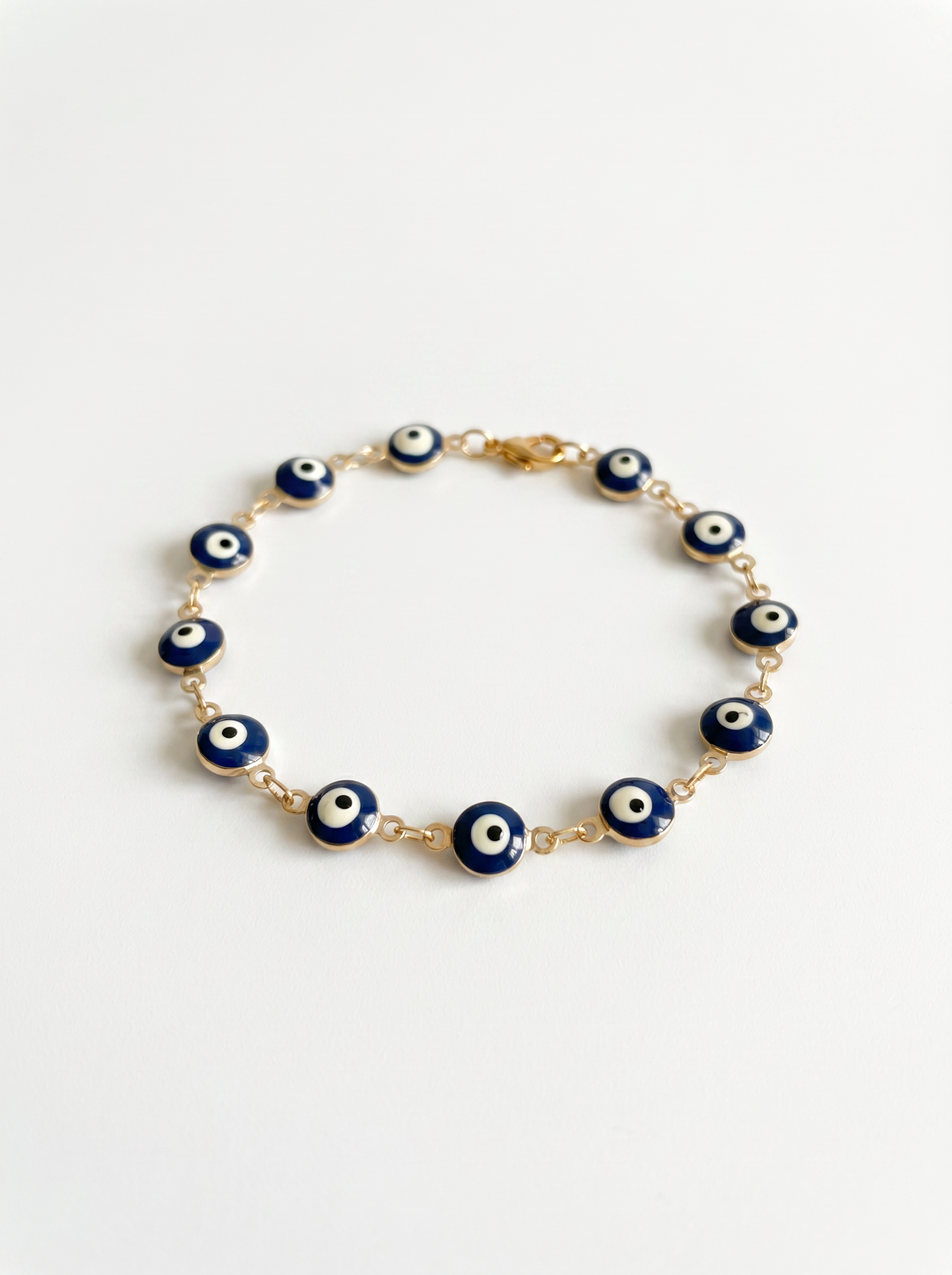 Nazar | Pulsera de ojos azul marino