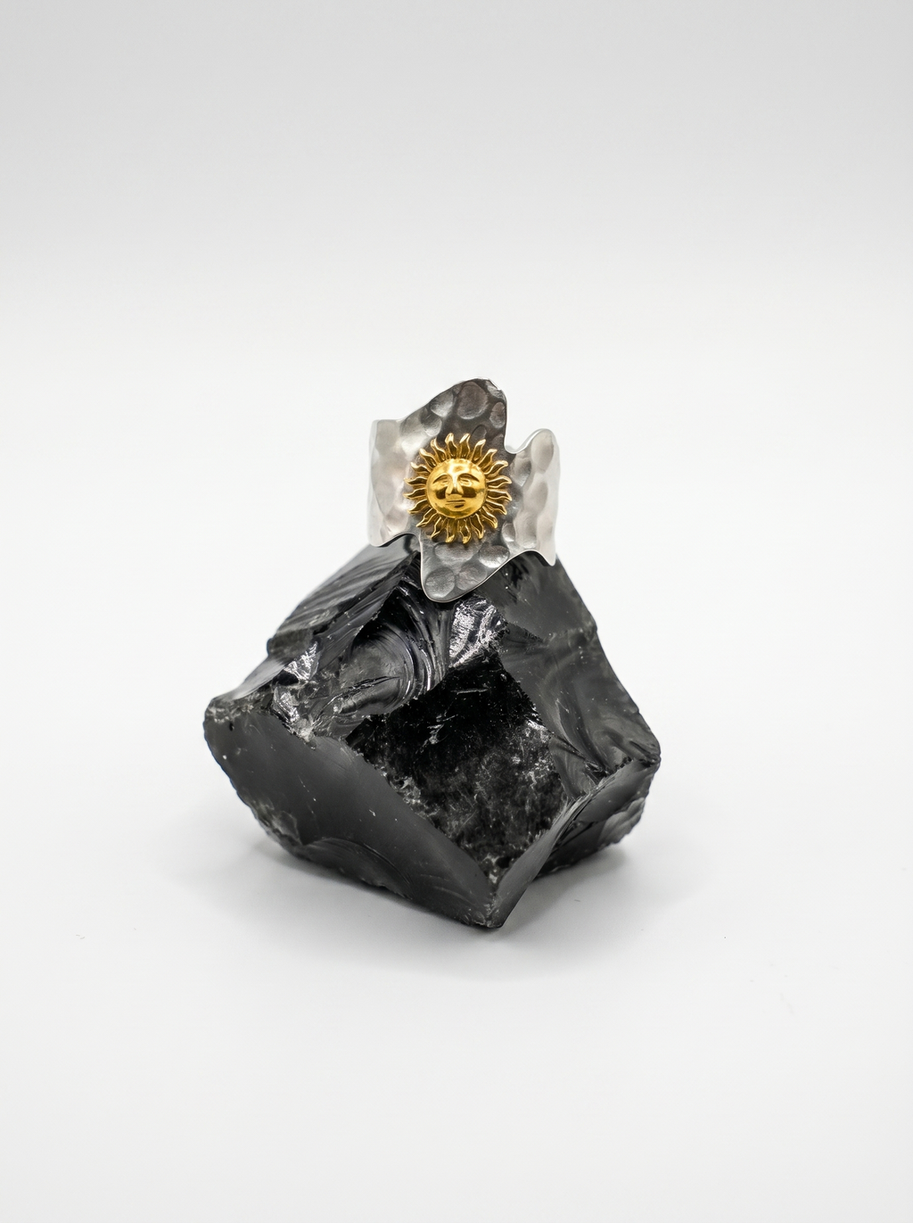 Luminoso - Anillo ajustable de sol - acero inoxidable